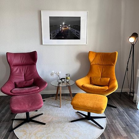 Ostseeurlaub-Goehren Ferienwohnung Sanddollar Im Haus Strandeck Esterno foto