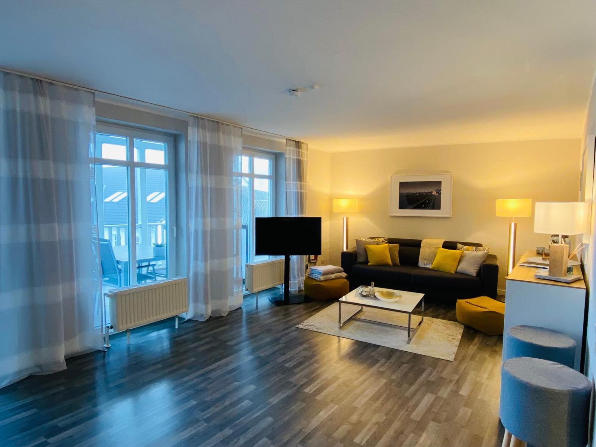 Ostseeurlaub-Goehren Ferienwohnung Sanddollar Im Haus Strandeck Esterno foto
