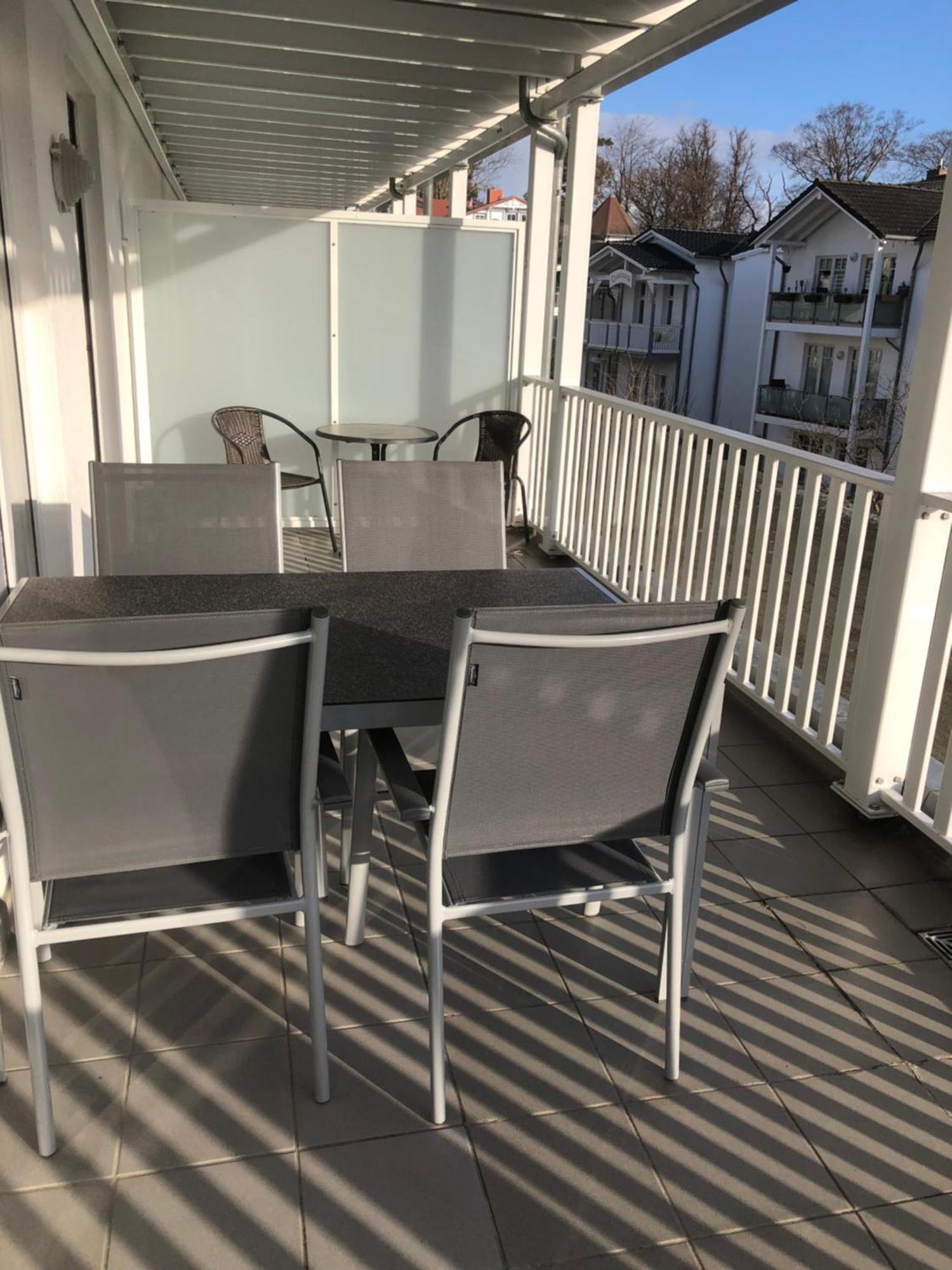 Ostseeurlaub-Goehren Ferienwohnung Sanddollar Im Haus Strandeck Esterno foto