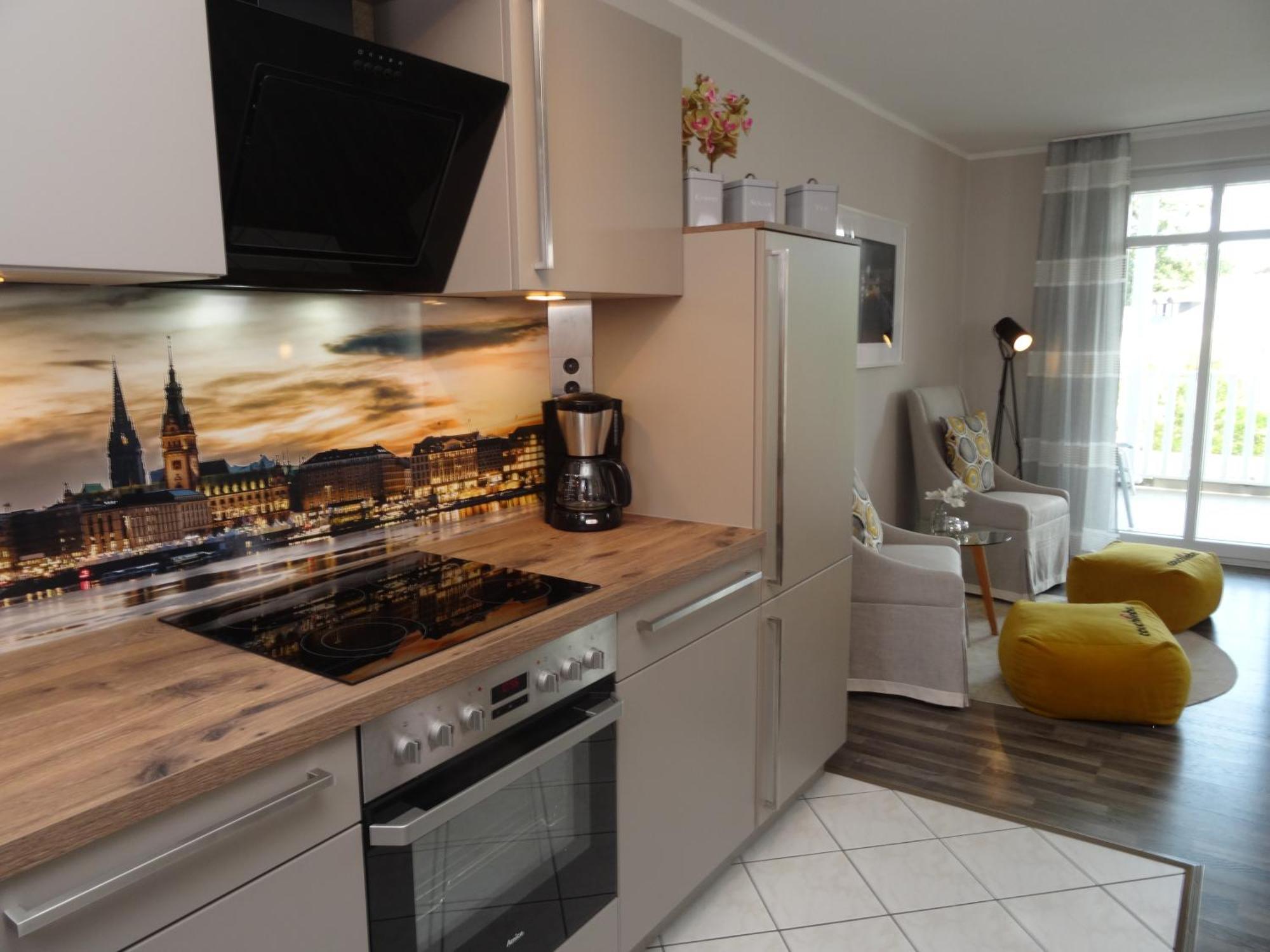 Ostseeurlaub-Goehren Ferienwohnung Sanddollar Im Haus Strandeck Esterno foto