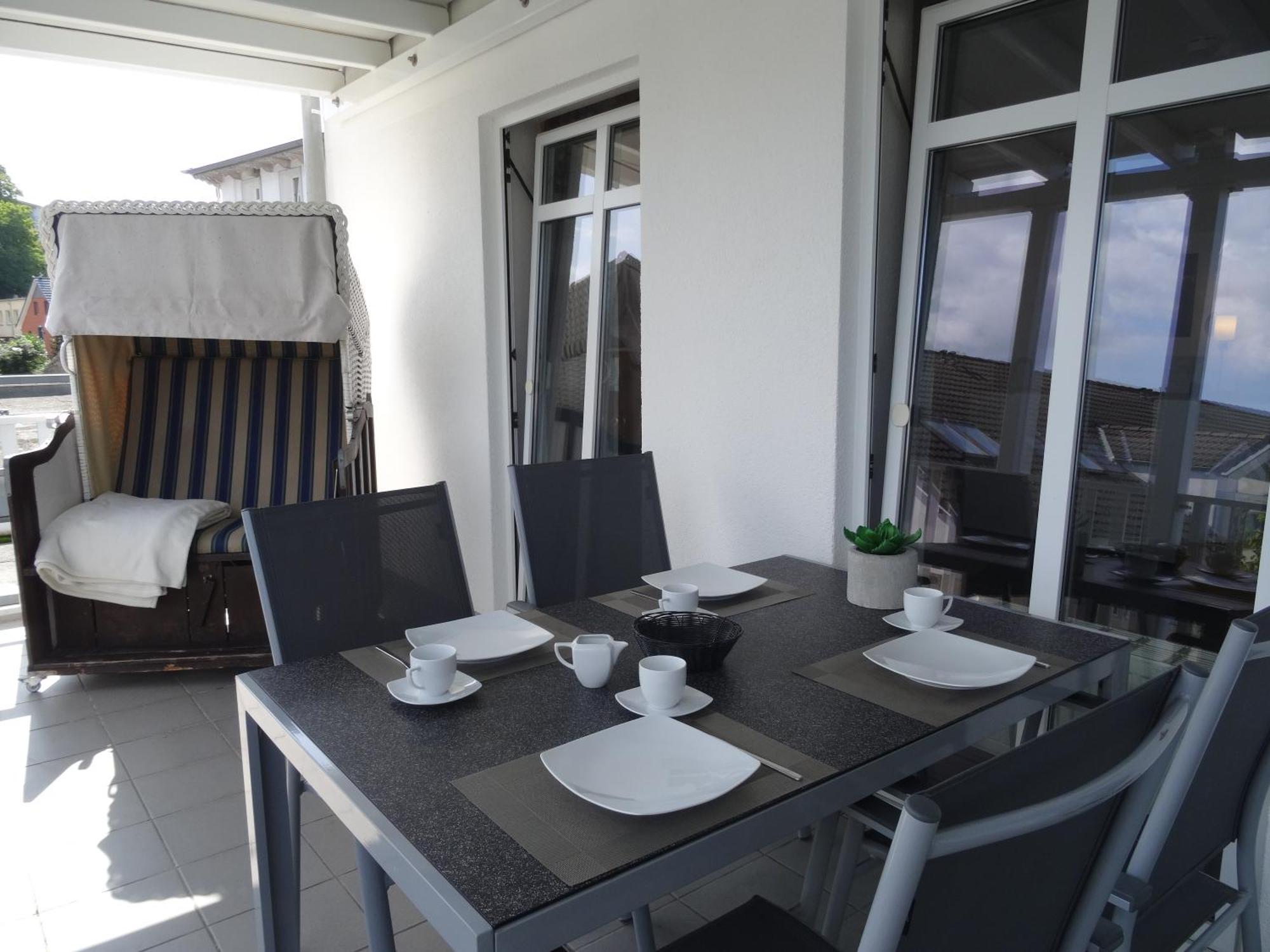 Ostseeurlaub-Goehren Ferienwohnung Sanddollar Im Haus Strandeck Esterno foto